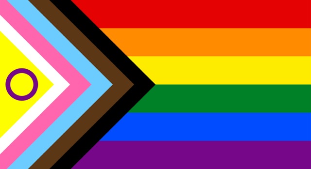 inclusive LGBTQI+ flag 
